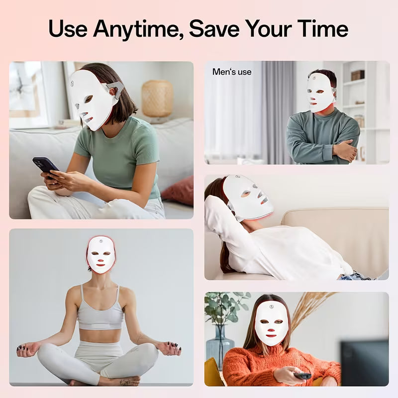 Clarity Canvas 7-Colour LED Face Mask